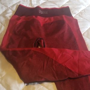 Pink seamless tights